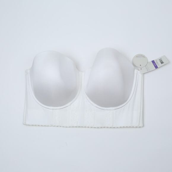 Parfait Elissa Strapless Bustier Plus Size 40G White (Pre-owned/as pictured) - Picture 1 of 2